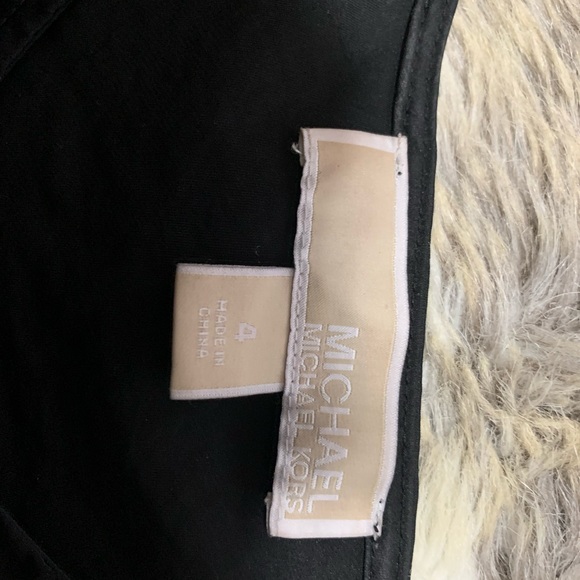 MICHAEL KORS BLACK SILK STRAP MAXI LONG DRESS - Size : 4 Con: Good condition - Picture 9 of 9